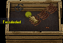 Einen Fassdeckel